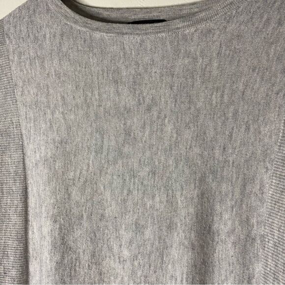 Topshop Gray Long Sleeve Wool Blend Sweater - Picture 3 of 9